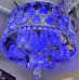 Кристален полилей  4058/400  хром, led 24w, 3000-6000k+RGB, 4058/400